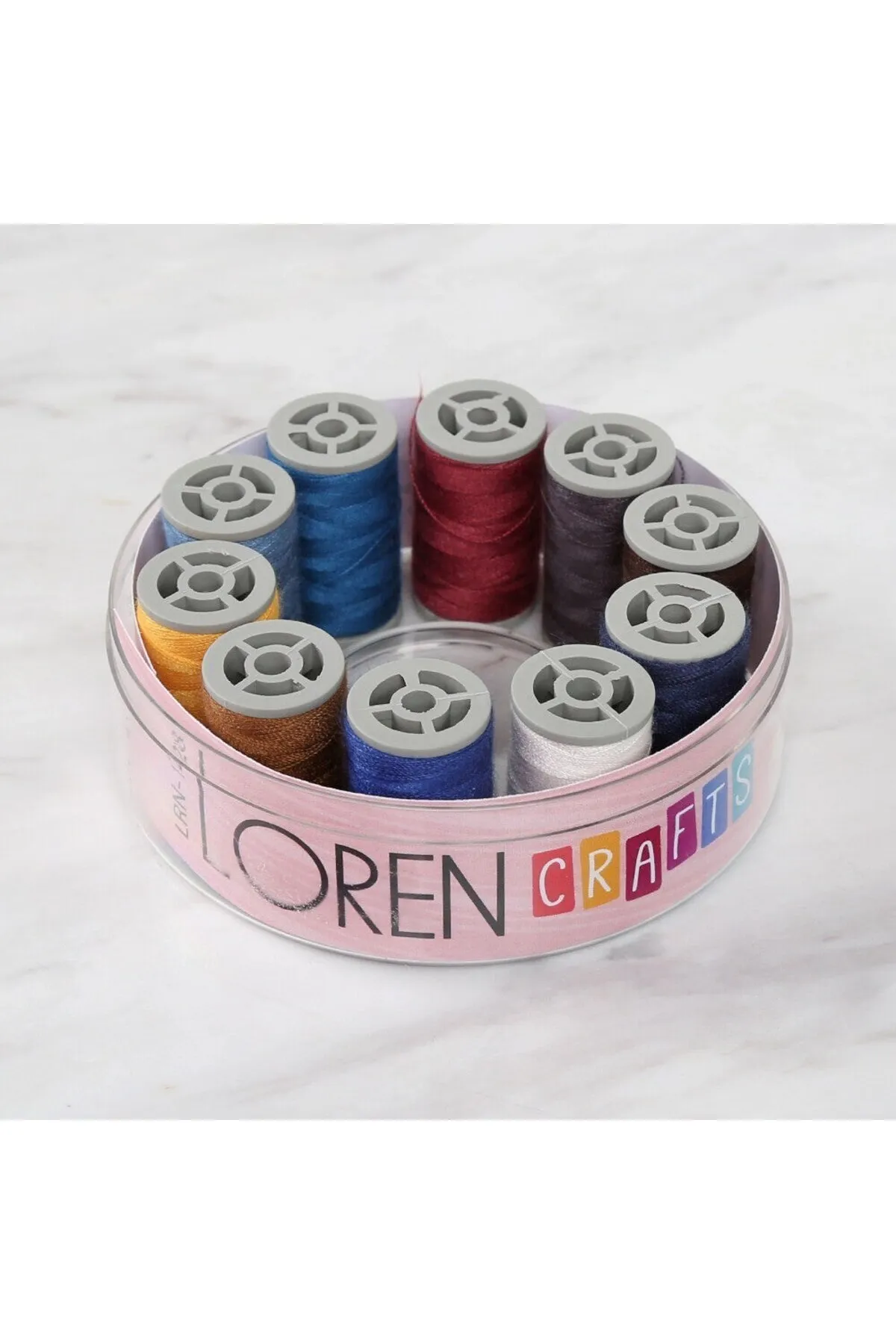 Loren Crafts Dikiş ipliği Seti Küçük 10 Renk LRN -