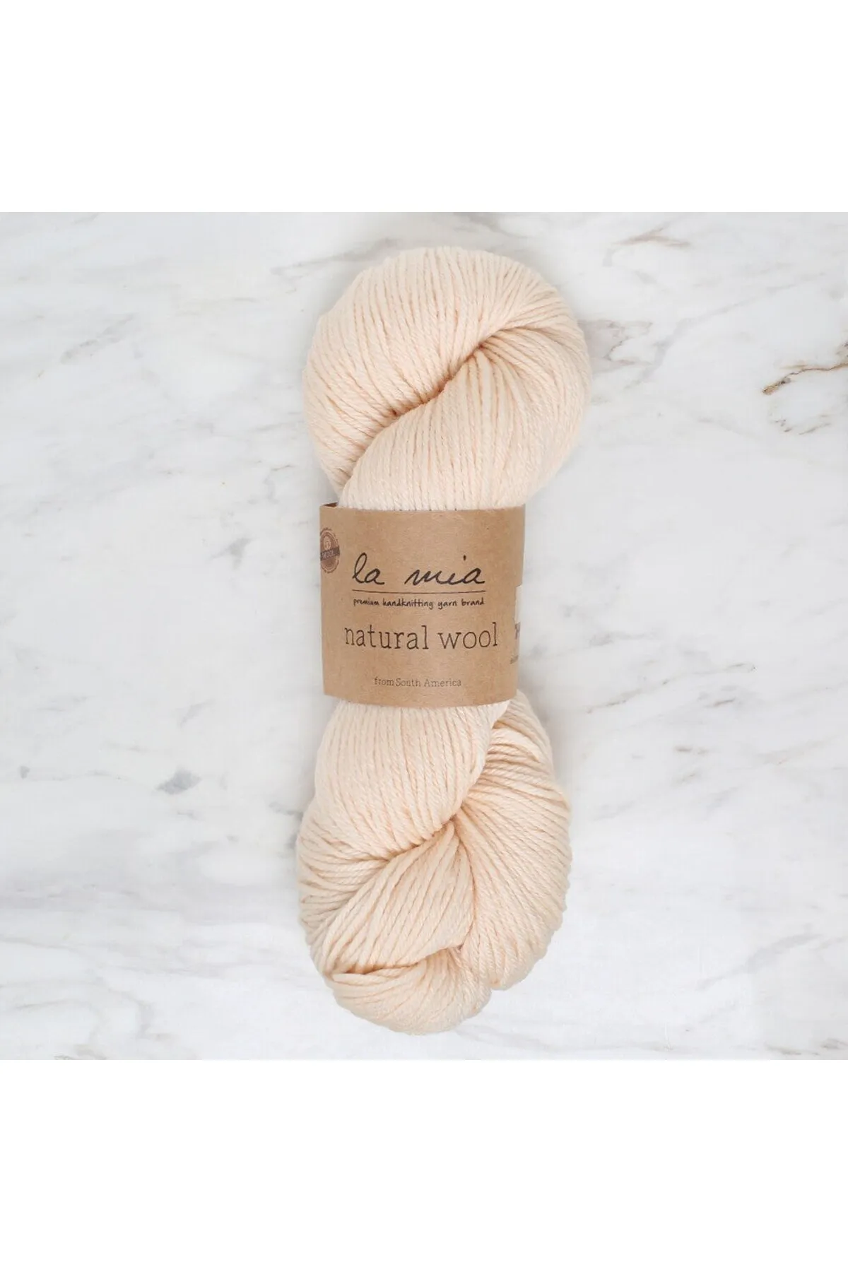 La Mia Natural Wool Krem El Örgü İpi - L289 - 34394