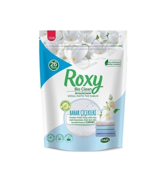 Roxy Bio Clean Matik Toz Sabun Bahar Çiçekleri 800 gr