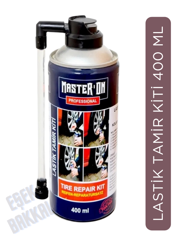 LASTİK TAMİR KİTİ LASTİK TAMİR EDİCİ VE ŞİŞİRİCİ SPREY 400ML