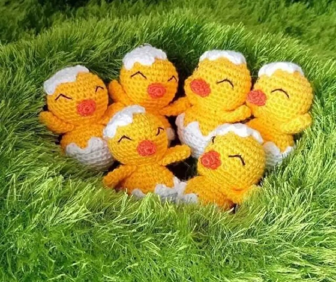 Amigurumi minik civciv anahtarlık yumurtalı kafa hediyelik civciv dukakidstoys