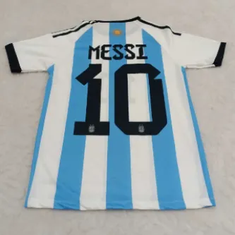 SPORMAN Arjantin 2022 Dünya Kupası Lionel Messi Forması