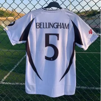 SPORMAN Belingham Beyaz 5 Numara Reeal Maadrid Yetişkin Forması Yeni Sezon