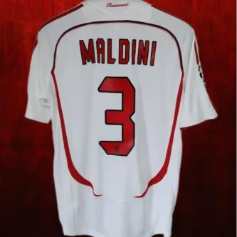 SPORMAN Efsane Milan Kadrosu 2007 Sezonu Paolo M.a.l.d.i.n.i Özel Nostalji Forması