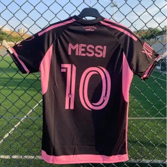 SPORMAN Arjantin 2024 Yeni Sezon Lionel Messi Iç Saha Forması(SİYAH)