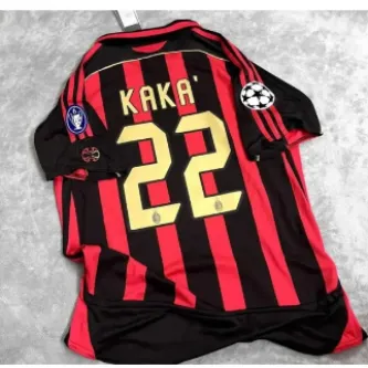 SPORMAN 2005 Milan K.a.k.a Lite Retro Yakalı Yetişkin Forması