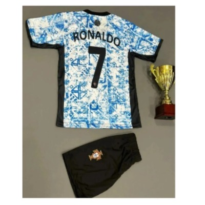 SPORMAN C.r.i.s.t.i.a.n.o Ronaldo Portekiz 2024/25 Forması 4'lü Set Çorap Bileklik Hediye 2640