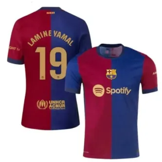 Pele Sport B.a.r.c.e.l.o.n.a 2024/25 Yeni Sezon Lamine Yamal Iç Saha Forması Laviver5484