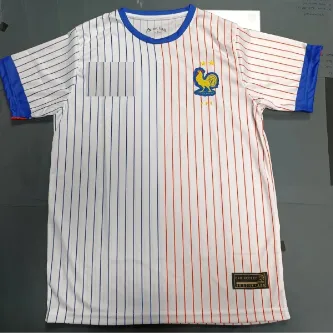 Pele Sport Fransa Milli T.a.k.ı.m Forması 2024/2025 Yeni Sezon Futbol Forması(BEYAZ) 4546