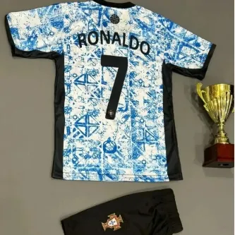 Pele Sport C.r.i.s.t.i.a.n.o Ronaldo Portekiz 2024/25 Forması 4'lü Set Çorap Bileklik Hediye 2640