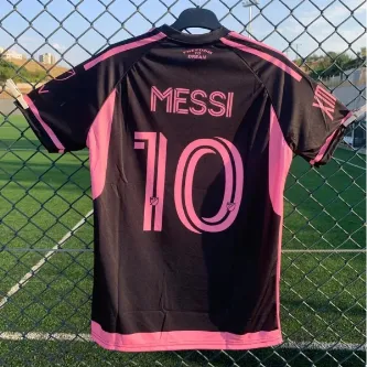 Pele Sport Arjantin 2024 Yeni Sezon Lionel Messi Iç Saha Forması(SİYAH)