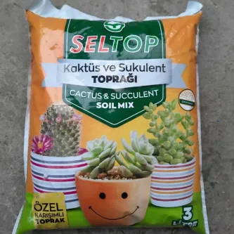MY-NİL Seltop Kaktüs Ve Sukulent Toprağı 3 lt