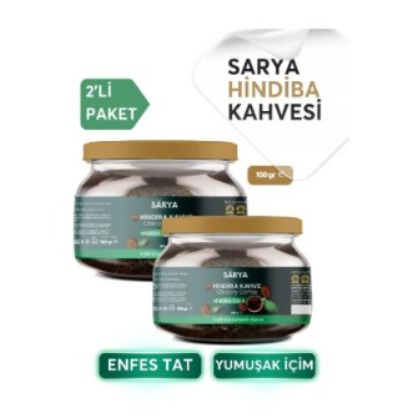 SARYA COSMETİC 2 Adet Hindiba Kahve 2x 150 Gr 2 Adet Hindiba kahve