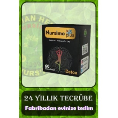 SARYA COSMETİC Fit X Plus Detox Çayı 60 Süzen Poşetli