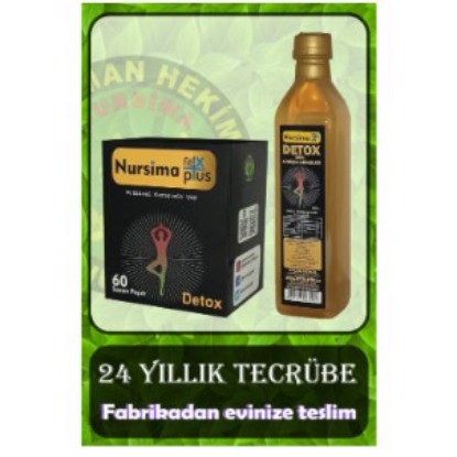 SARYA COSMETİC Fit X Nit Sirke + Fit X Plus Çayı Detox Seti