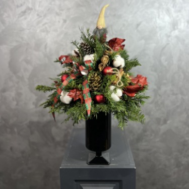 Derin Flowers New Year Çam Ağacı