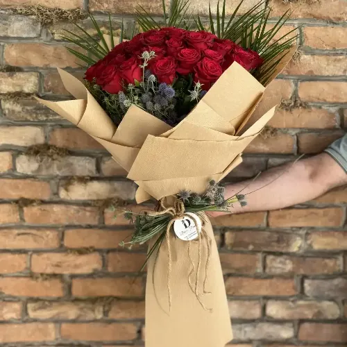Derin Flowers 51 Güllü Butik Buket