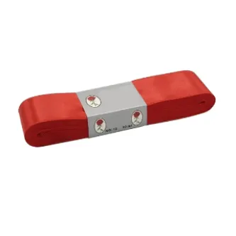 SavBrand Kırmızı Saten Kurdele 4 Cm 1 Top 10 Metre