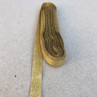 SavBrand 10 Metre Altın Simli Kurdele (1 cm En)