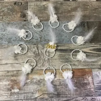 SavBrand 1 Bride Bileklik + 10 Nedime Bilekliği Seti