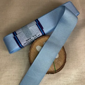 SavBrand 10 Metre Bebek Mavisi Grogren Kurdele (3 Cm En)