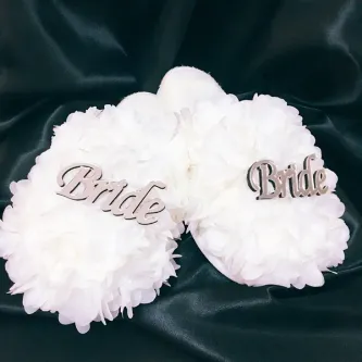 SavBrand Bride Terlik Beyaz