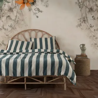 Befera Design Marrakesh %100 Pamuklu Çift Kişilik Yıkamalı İplik Boya Nevresim Takımı