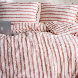 Befera Design Müslin Çift Kişilik Yıkamalı %100 Pamuklu Nevresim Takımı Ütü Istemeyen