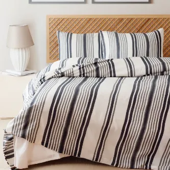 Befera Design Jule Çift Kişilik Pamuklu İplik Boya Nevresim Takımı
