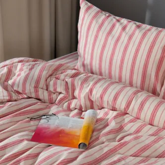 Befera Design Keten Çift Kişilik Yıkamalı Nevresim Takımı