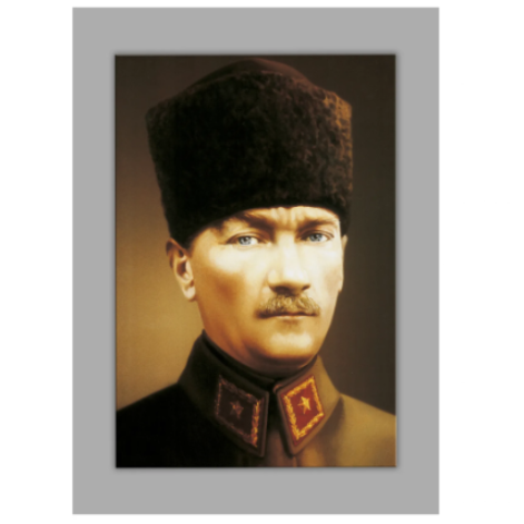 BALERA Atatürk 01 Cam Tablo-Atatürk Tablosu
