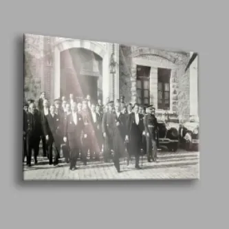 BALERA Atatürk 08 Cam Tablo-Atatürk Tablosu