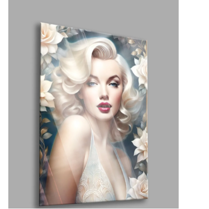 BALERA Marilyn Monroe cam tablo