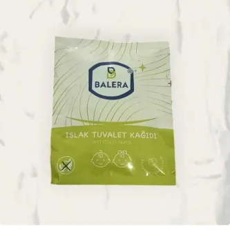 BALERA Islak Tuvalet Mendili 150 Adet Yetişkin + Çocuk Set **Tekli Özel Ambalaj**