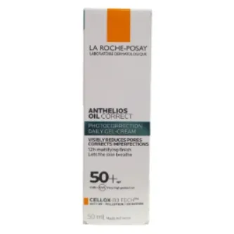 DERMOKDEM La Roche Posay Anthelios Oil Correct Spf50+ Yüz Güneş Kremi 50ml