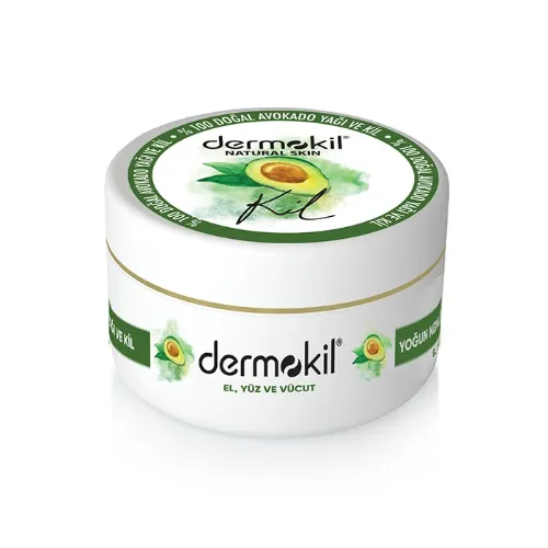 DERMOKIL NATURAL  Yüz, Vücut ve Doğal El Kremi Avokado 300 ml
