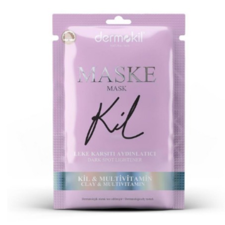 Dermokil Natural Skin Kil İçerikli Leke Karşıtı ve Aydınlatıcı Maske 23gr