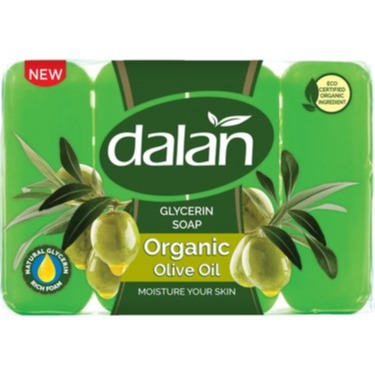 Dalan Gliserinli Zeytinyağlı Katı Sabun 150x4