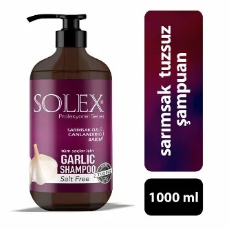SOLEX GARLIC SALT FREE SHAMPOO 1000 ML