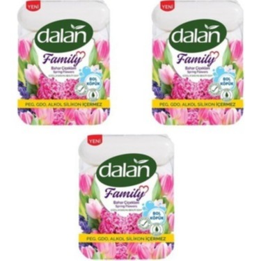 Dalan Family Bahar Çiçekleri Katı Sabun 75x4