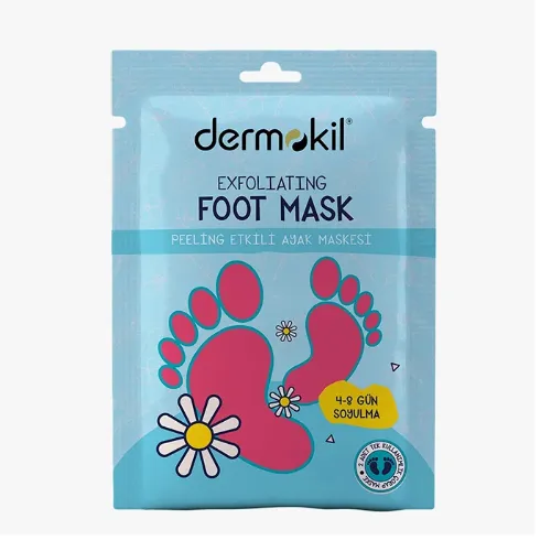 DERMOKIL  Peeling Etkili ( Soyulabilir ) Ayak Maskesi 30 ml
