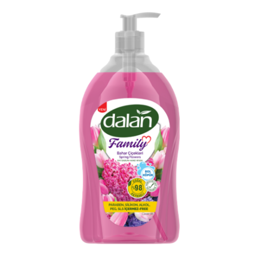 Dalan Family Bahar Çiçekleri 650 mL Sıvı Sabun