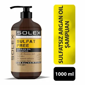 SOLEX SULFAT FREE ARGAN SHAMPOO 1000 ML