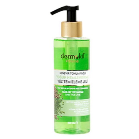 Dermokil Kenevir Tohumu Yüz Temizleme Jeli 300ml