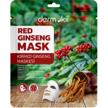 Dermokil Ginseng Özlü Kağıt Maske 23gr