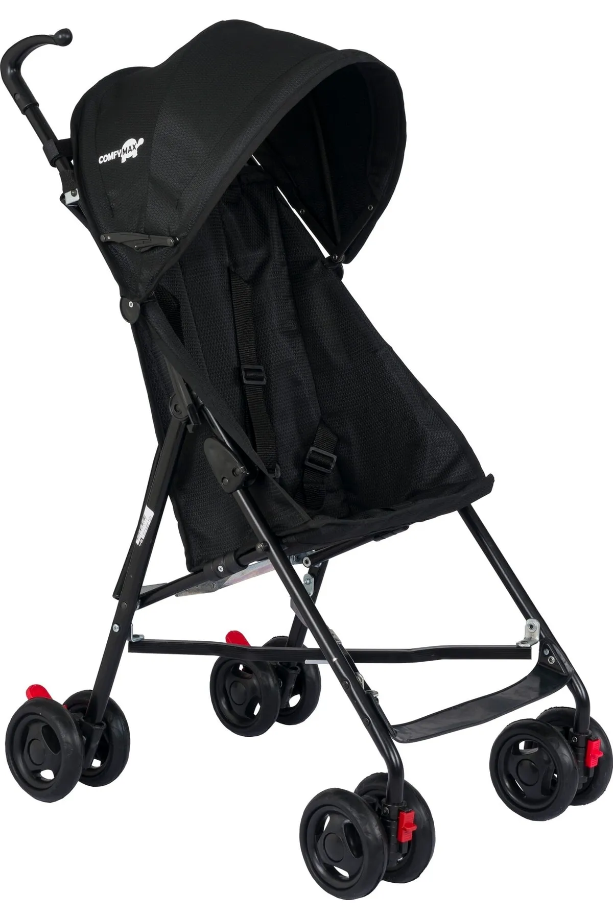 Mutlu Sepetim Comfymax Comfort Iı Baston Bebek Arabası - Siyah