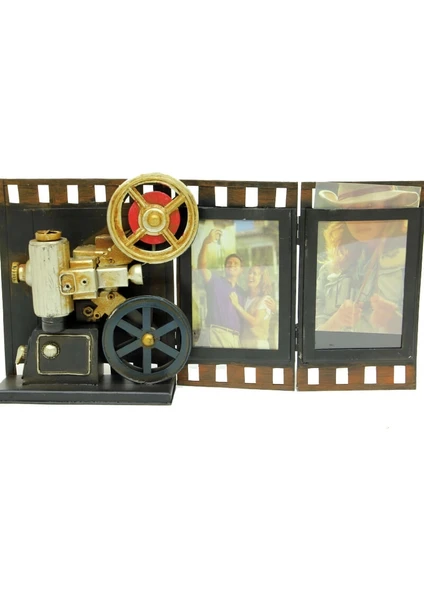 Exporanto Dekoratif Metal Çerçeve Sinema Temalı görsel 2