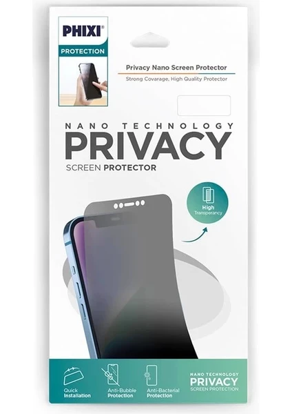 Exporanto Privacy Nano Iphone 12 Mini Ekran Koruyucu görsel 3