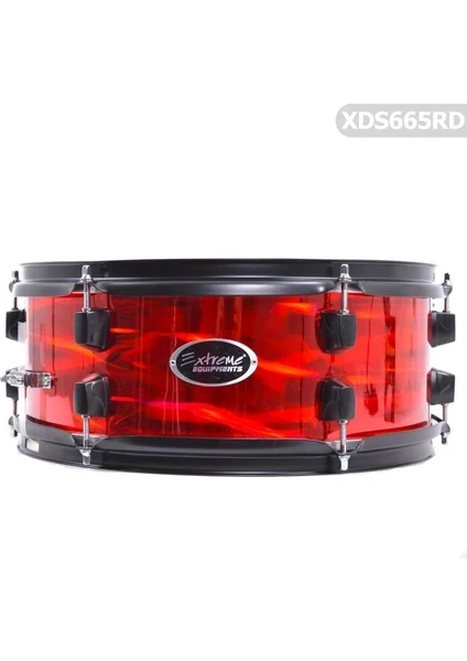 Exporanto Extreme XDS665RD Metalik Kırmızı Bateri Davul Seti görsel 4