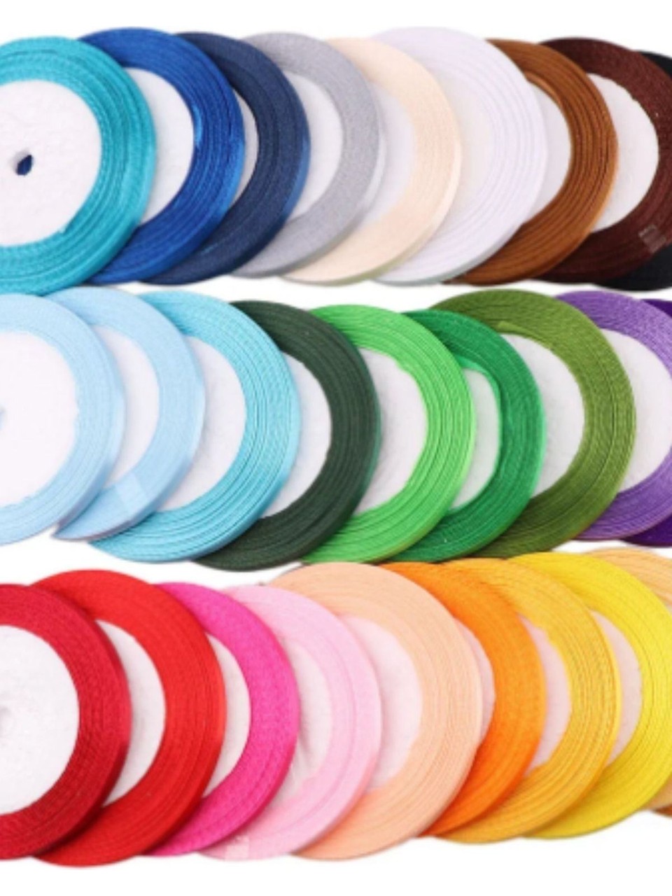 Exporanto Saten Kurdele 6 mm Mint 1 Metre görsel 2